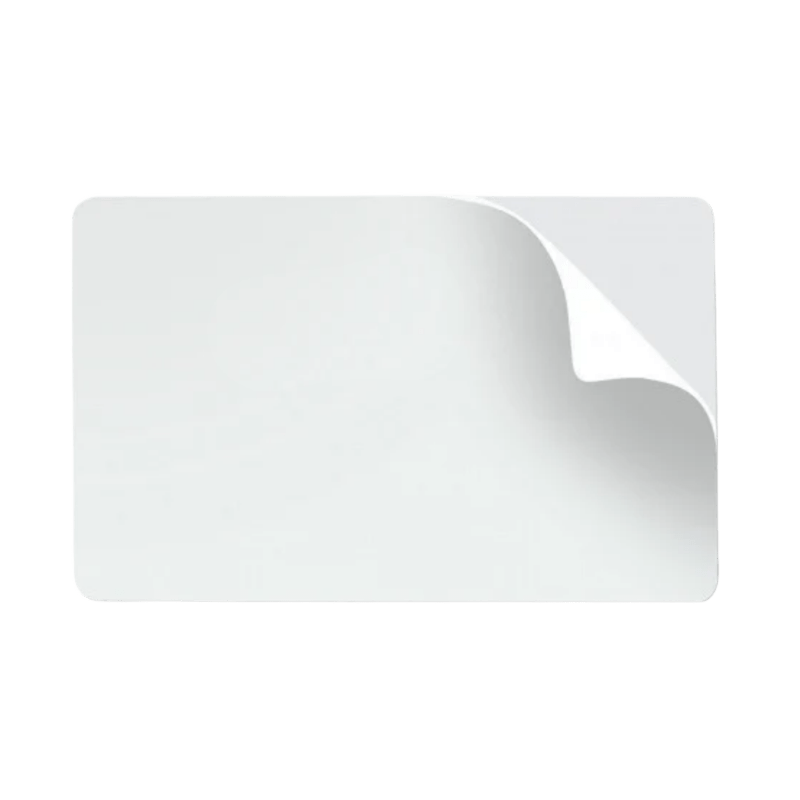 CARTE ADHÉSIVES ZEBRA 10MIL