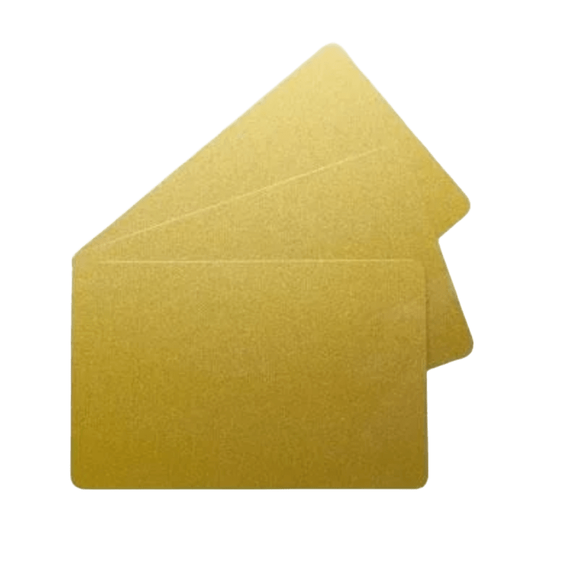 CARTE EVOLIS PVC MÉTALLISÉES