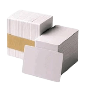 CARTE PVC BLANCHE 0.76MM