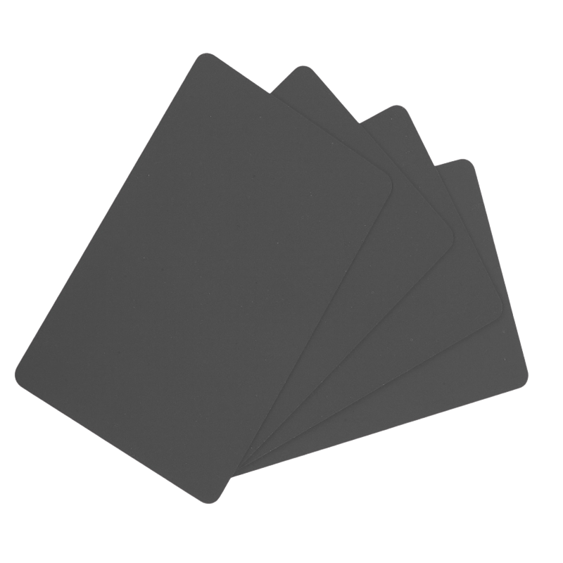 CARTE PVC NOIRE 0.76MM