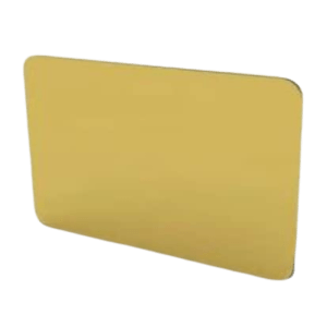 CARTE PVC OR 2 fACES 0.76MM