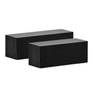 CARTES NOIRES LONGUES MATES EN PVC